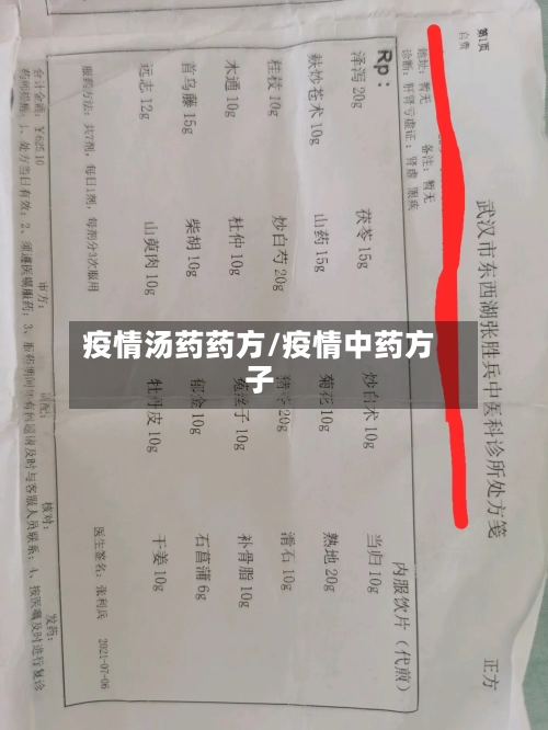 疫情汤药药方/疫情中药方子