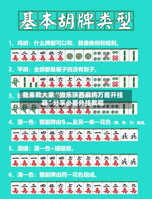 我来教大家“微乐陕西麻将万能开挂器”分享必要外挂教程-第3张图片