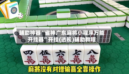 辅助神器“雀神广东麻将小程序万能开挂器	”开挂(透视)辅助教程-第2张图片