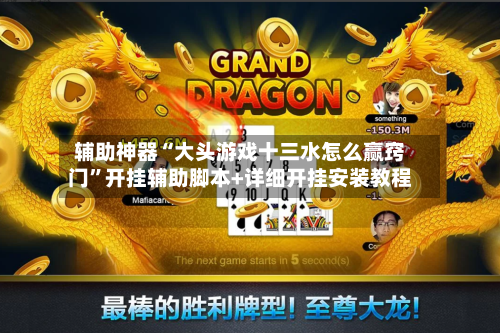 辅助神器“大头游戏十三水怎么赢窍门”开挂辅助脚本+详细开挂安装教程