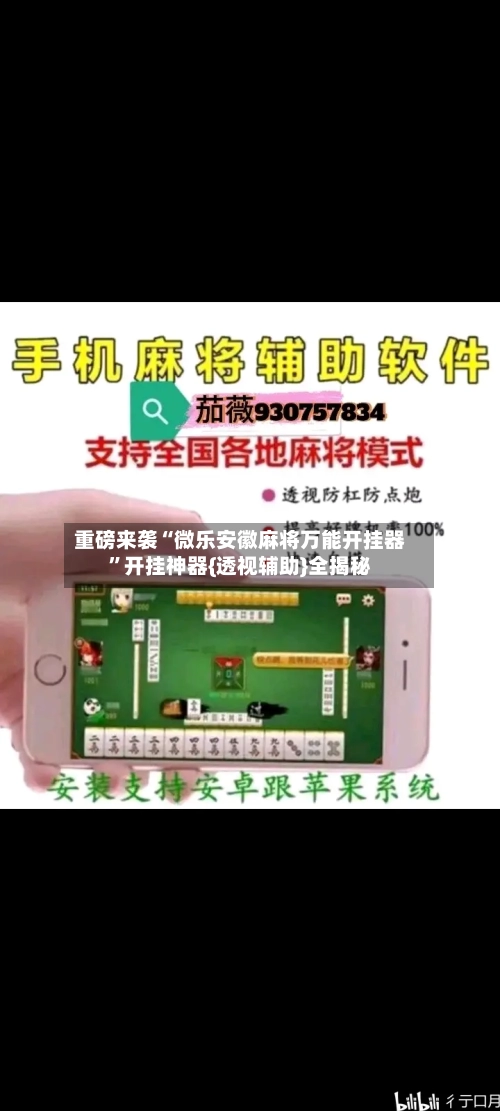 重磅来袭“微乐安徽麻将万能开挂器	”开挂神器{透视辅助}全揭秘-第2张图片