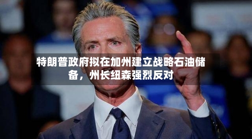 特朗普政府拟在加州建立战略石油储备，州长纽森强烈反对-第2张图片