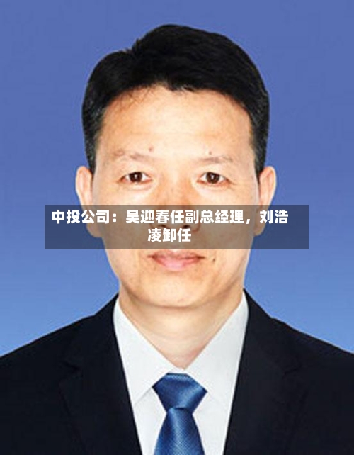 中投公司：吴迎春任副总经理，刘浩凌卸任-第3张图片