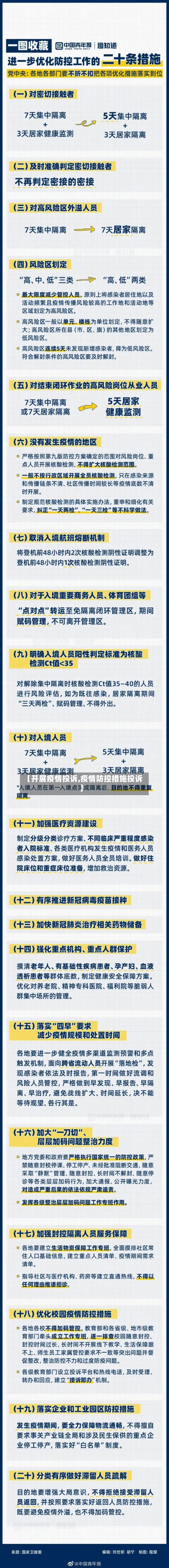 【开展疫情投诉,疫情防控措施投诉】-第3张图片