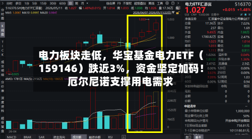 电力板块走低，华宝基金电力ETF（159146）跌近3%，资金坚定加码！厄尔尼诺支撑用电需求-第2张图片