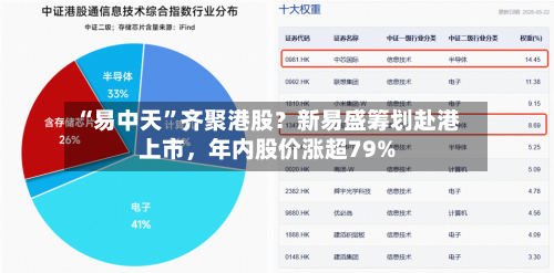 “易中天”齐聚港股？新易盛筹划赴港上市，年内股价涨超79%