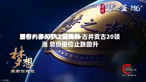 酒价内参6月11日费用发布：洋河梦之蓝M6+古井贡古20领涨 总价低位止跌回升