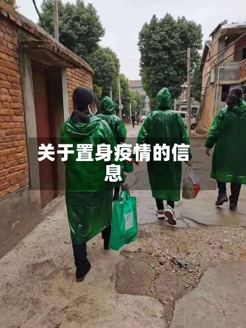 关于置身疫情的信息
