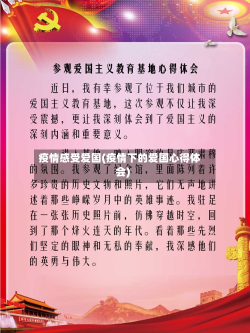 疫情感受爱国(疫情下的爱国心得体会)-第3张图片