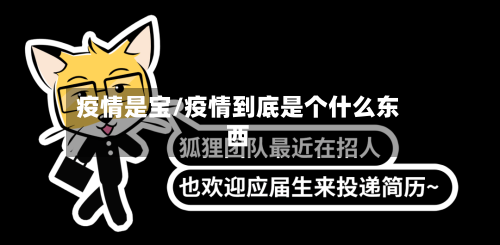 疫情是宝/疫情到底是个什么东西-第3张图片