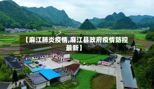 【麻江肺炎疫情,麻江县政府疫情防控最新】