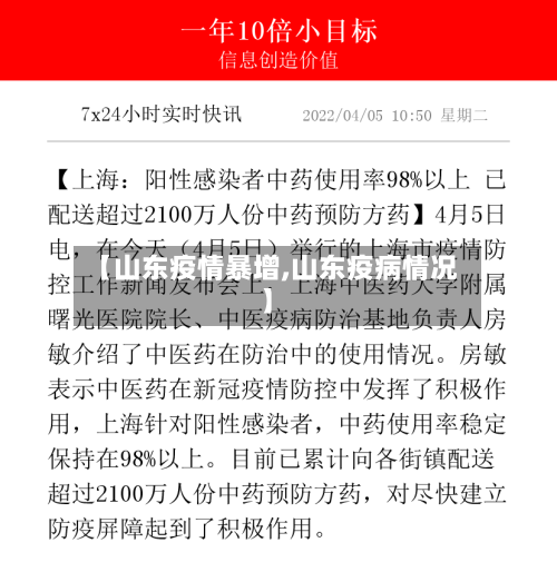 【山东疫情暴增,山东疫病情况】-第3张图片
