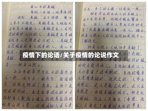 疫情下的论语/关于疫情的论说作文-第3张图片