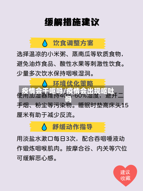 疫情会干呕吗/疫情会出现呕吐吗
