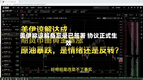 美伊称谅解备忘录已签署 协议正式生效