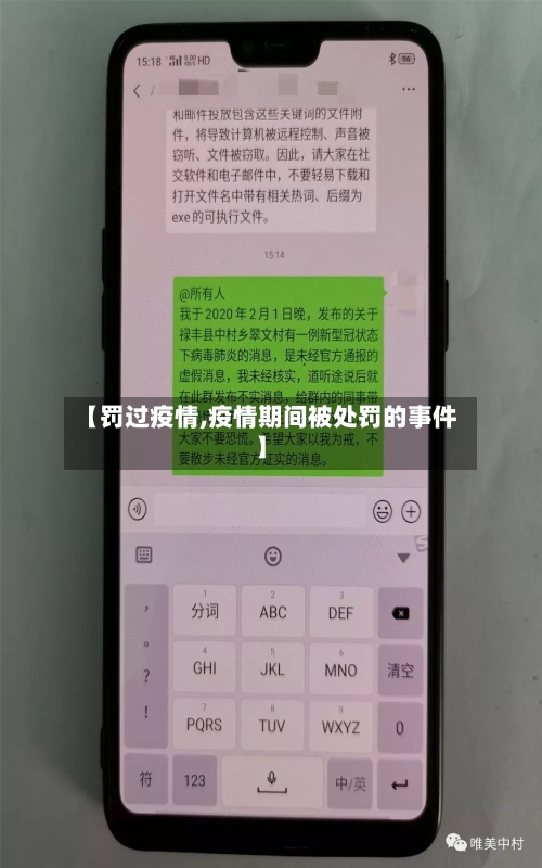 【罚过疫情,疫情期间被处罚的事件】
