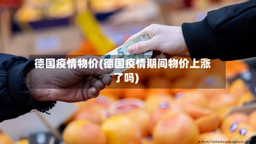 德国疫情物价(德国疫情期间物价上涨了吗)-第2张图片