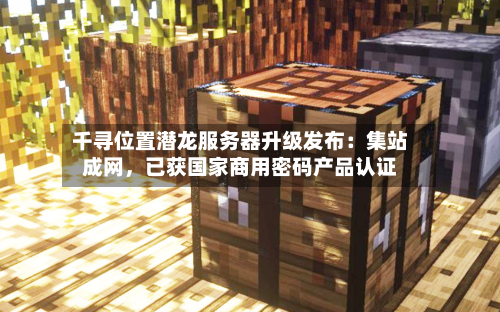 千寻位置潜龙服务器升级发布：集站成网，已获国家商用密码产品认证-第3张图片