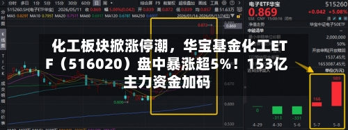 化工板块掀涨停潮	，华宝基金化工ETF（516020）盘中暴涨超5%！153亿主力资金加码-第3张图片