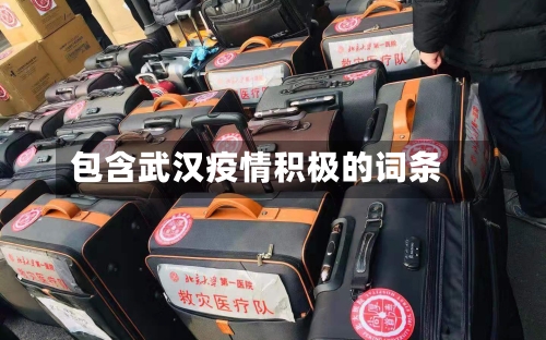 包含武汉疫情积极的词条
