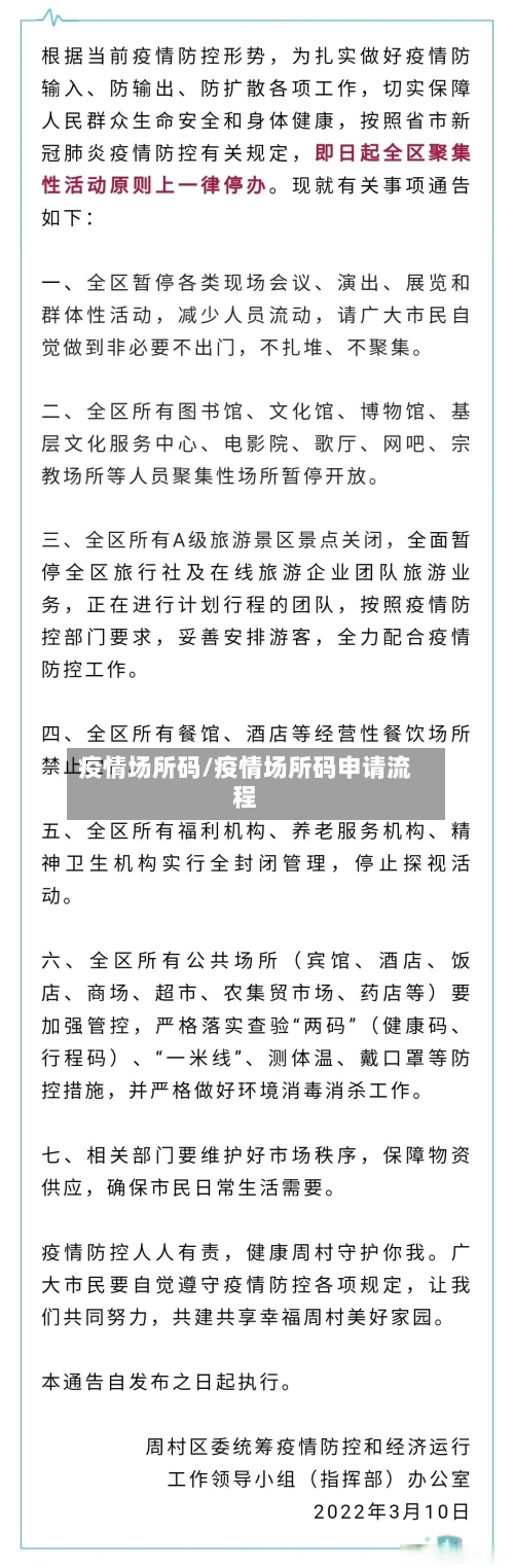 疫情场所码/疫情场所码申请流程-第3张图片