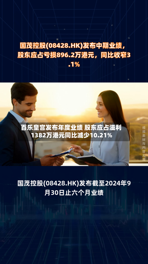 百乐皇宫发布年度业绩 股东应占溢利1382万港元同比减少10.21%