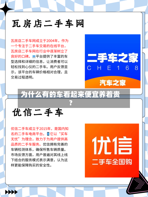 为什么有的车看起来便宜养着贵？-第3张图片