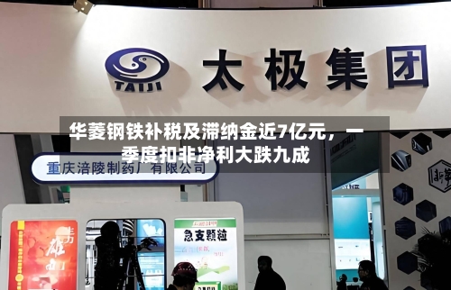 华菱钢铁补税及滞纳金近7亿元，一季度扣非净利大跌九成-第2张图片